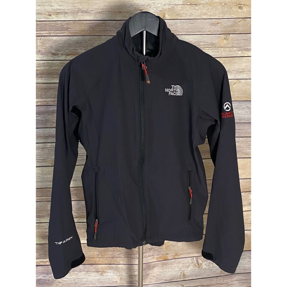 The North Face Summit Series TNF Apex Softshell Jacket Black Womens Small